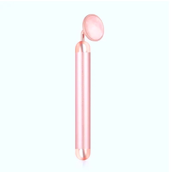 Luxe + Willow PHOENIX - Rose Quartz Vibrating Facial Roller BNIB! - Picture 10 of 12